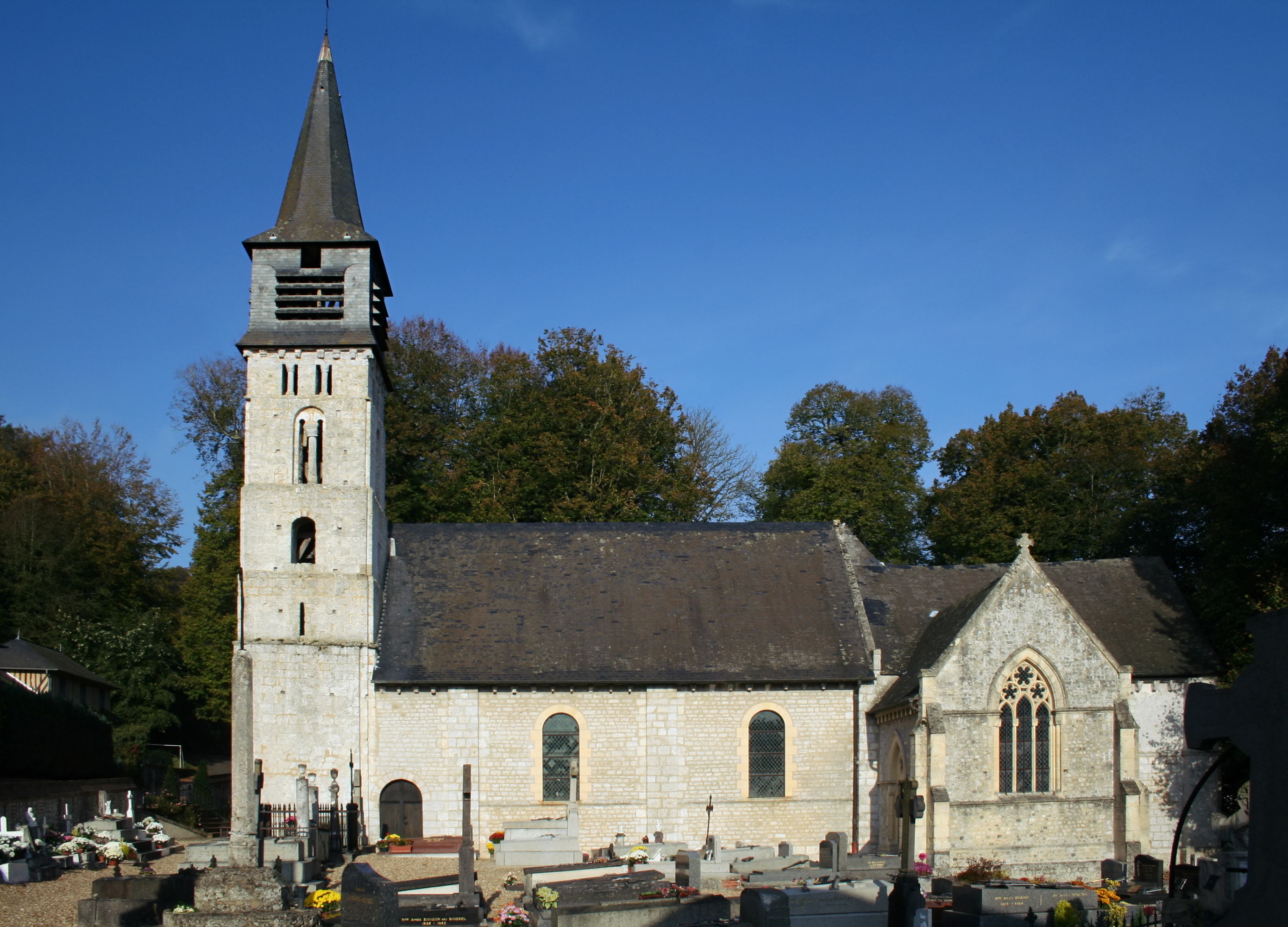 église Saint-André de Saint-André-d'Hébertot